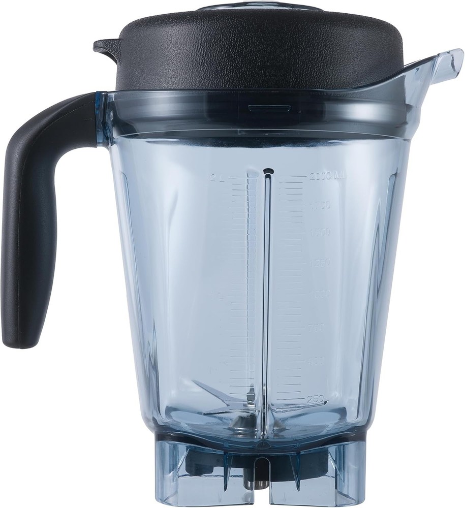 Blender Pitcher 64oz Low-Profile Compatible with Vitamix Container Jar Cup