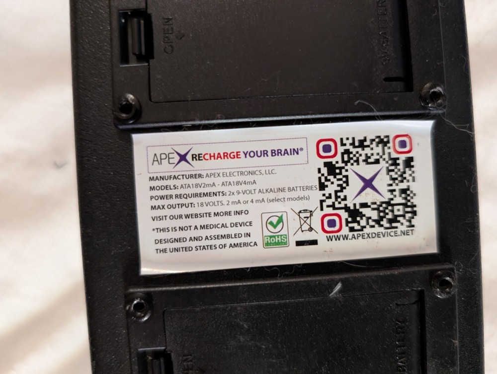 Apex Type A device (TCDS)transchannel Direct Current Simulator