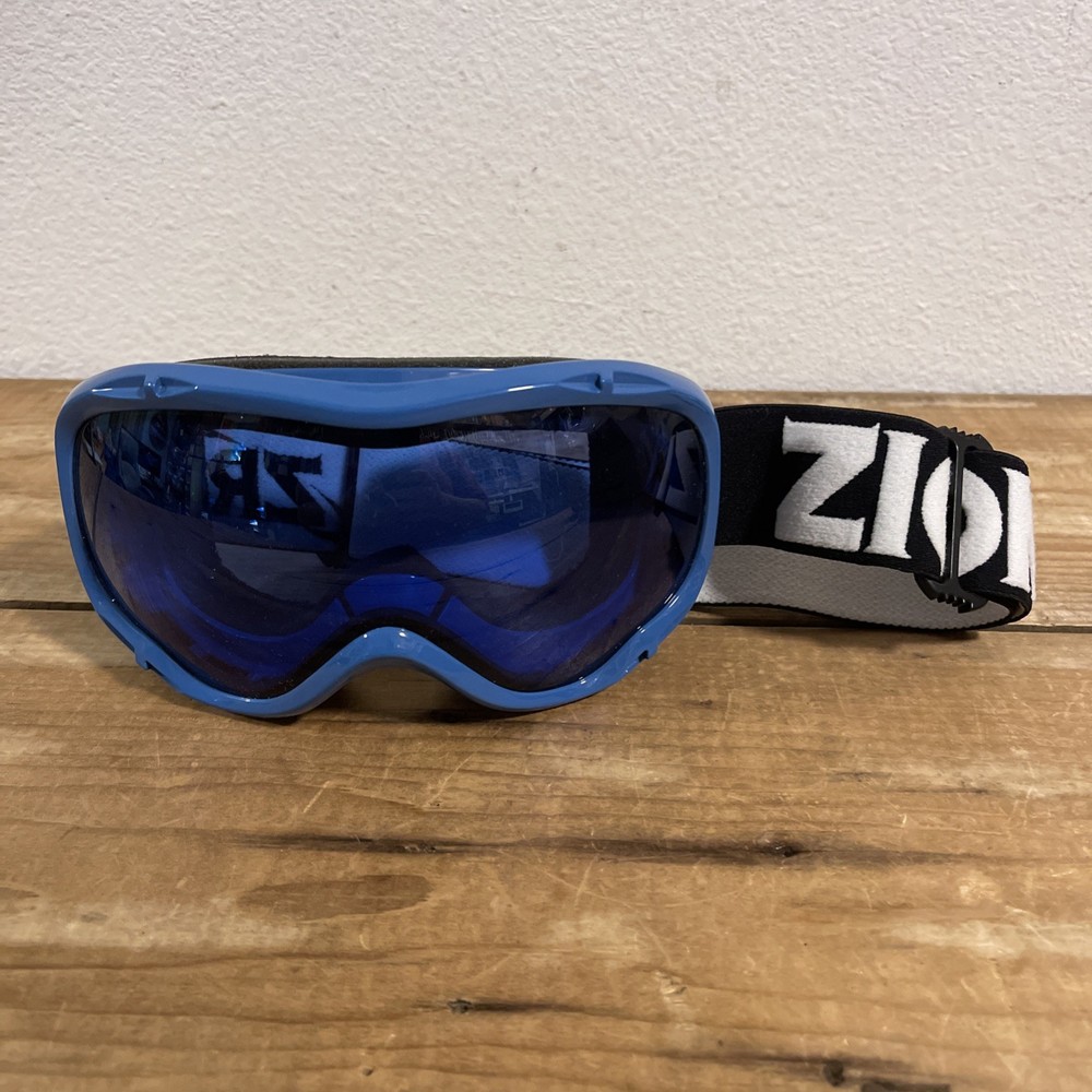Zionor Blue Ski Goggles NWOT? Logo