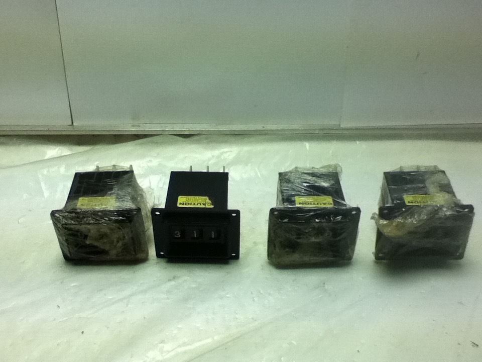 LOT OF 4  DIGISWITCH 301-3 COUNTERS