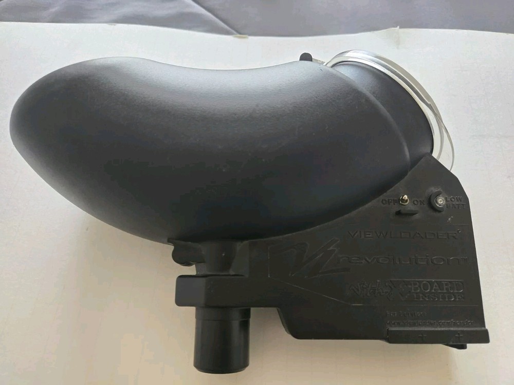 Two Viewloader Revolution Paintball Hoppers-Tested Working