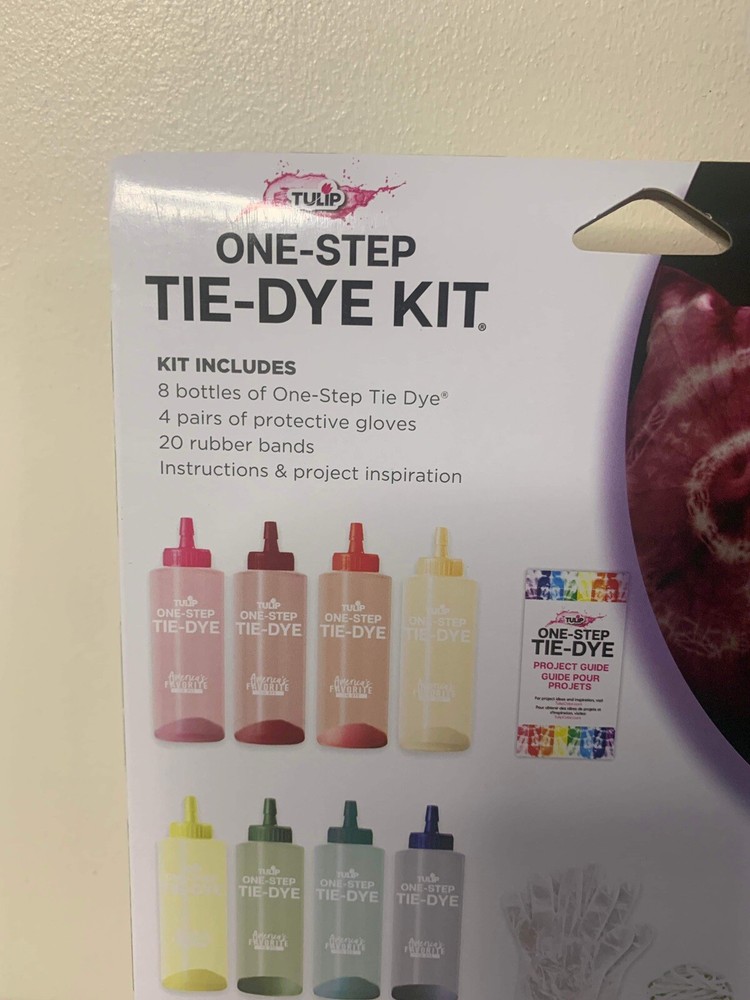 Tulip One-Step 37pc. Tie-Dye Kit w/ Retro Colors, 8 Projects