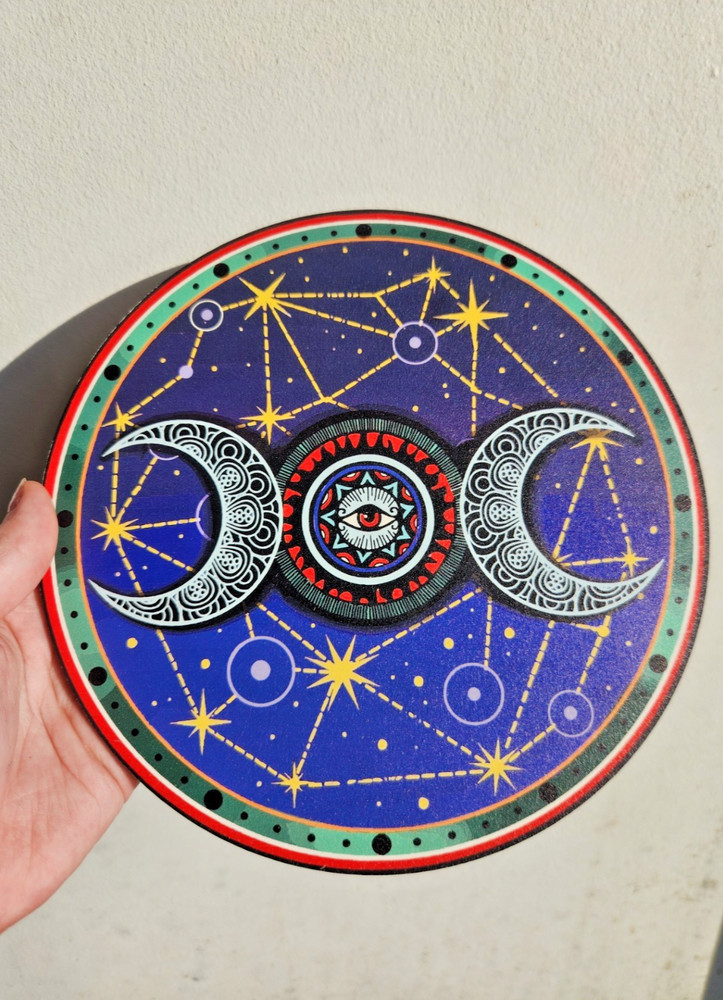 Triple Moon Crystal Grid