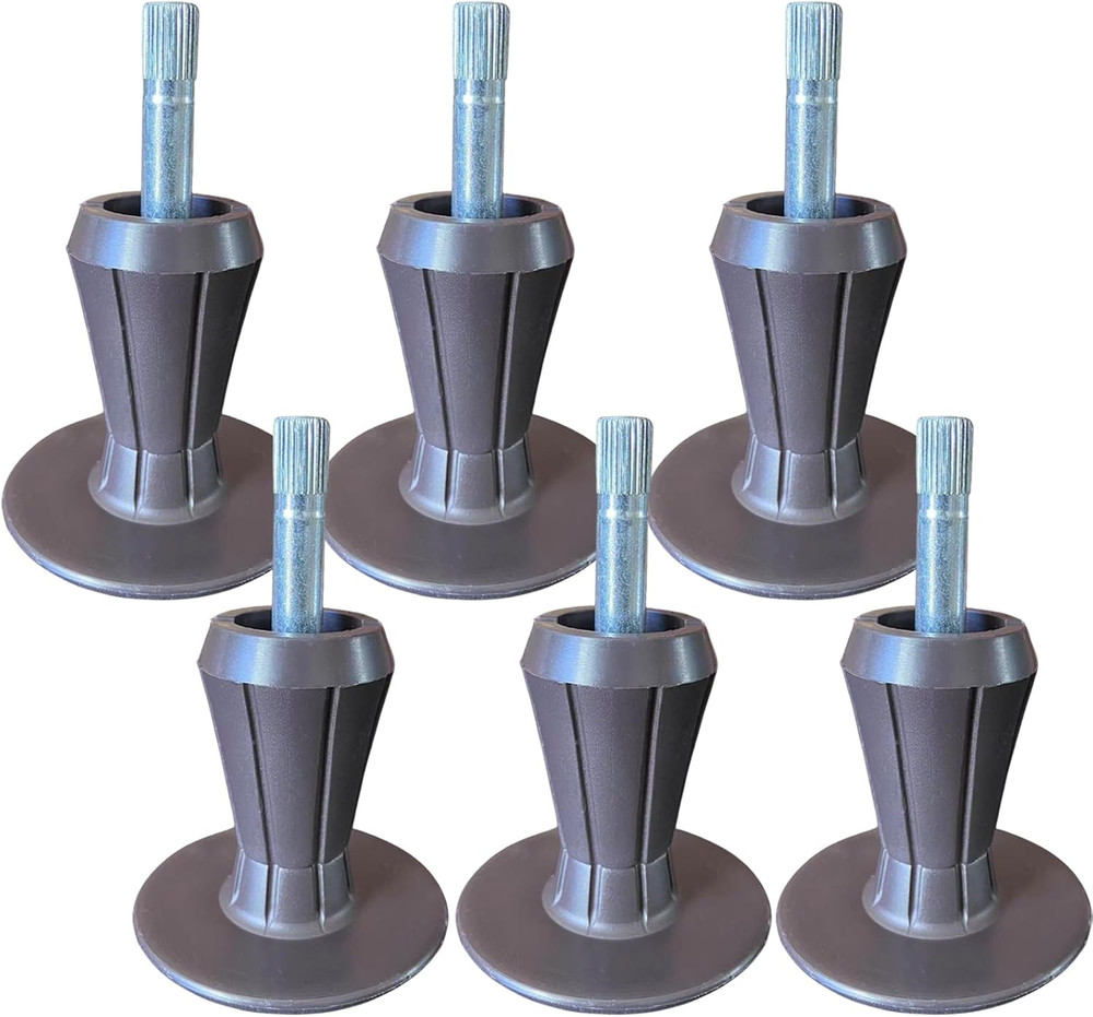 Replace Wheels with These Sturdy Bed Frame Feet Replacement. Keep Bed from Movin