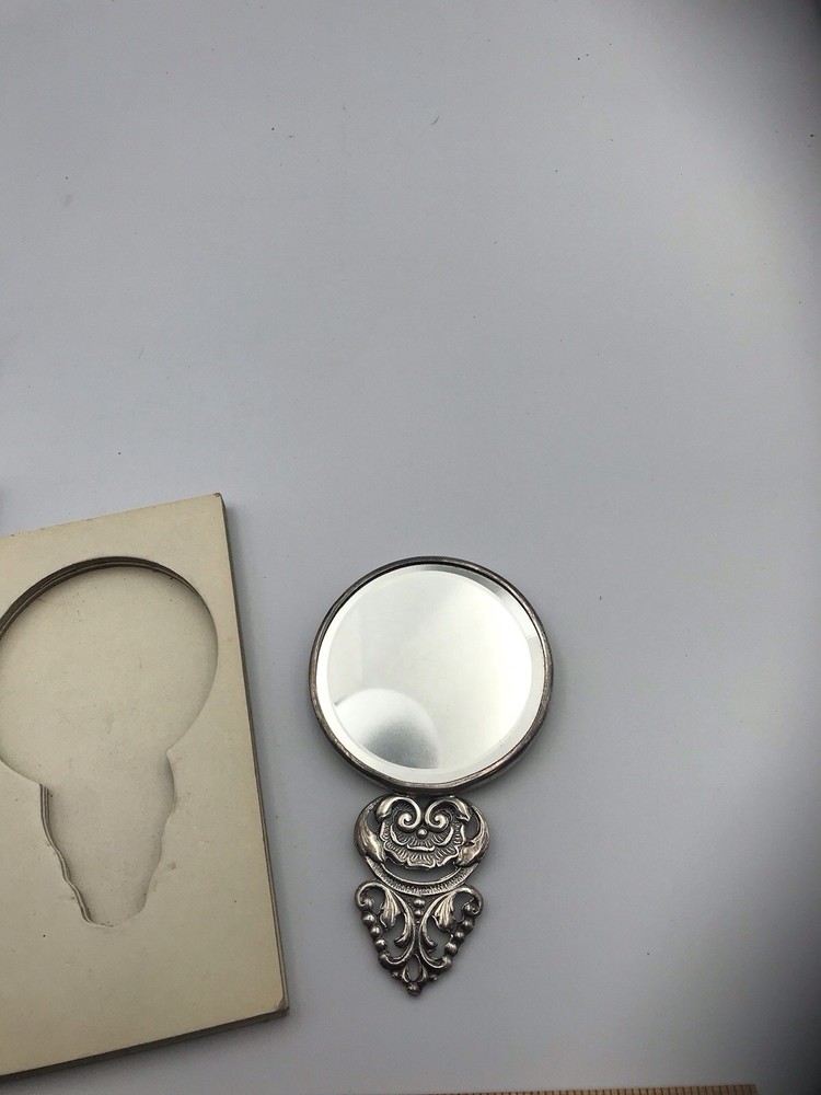 Vintage Danish Pocket Mirror Mint Condition