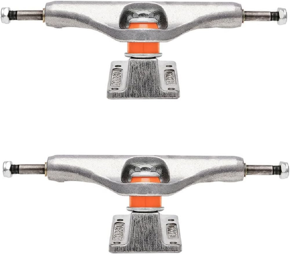 Polished Mid Skateboard Trucks