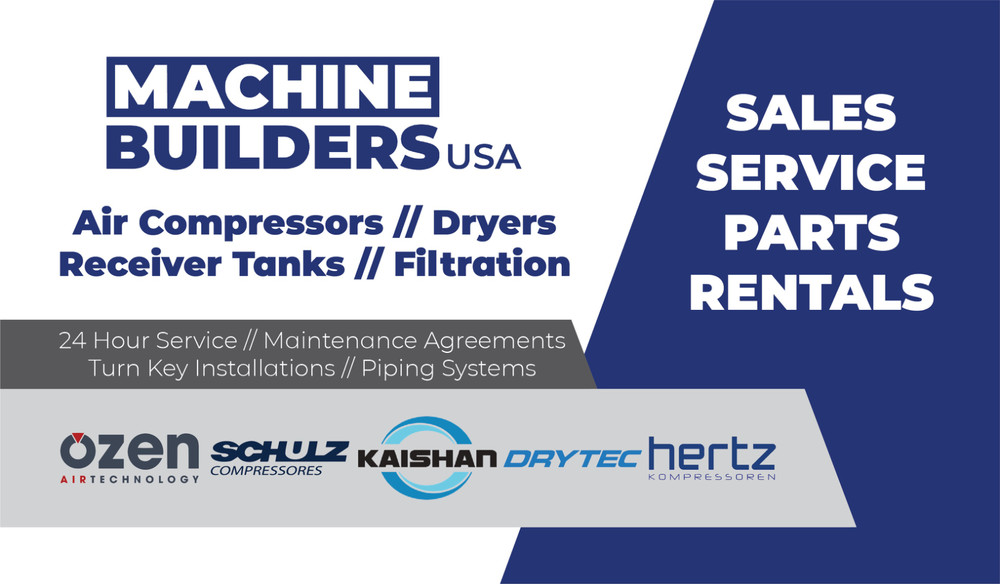 USED 200-HP ELGI ENCLOSED ROTARY AIR COMPRESSOR^