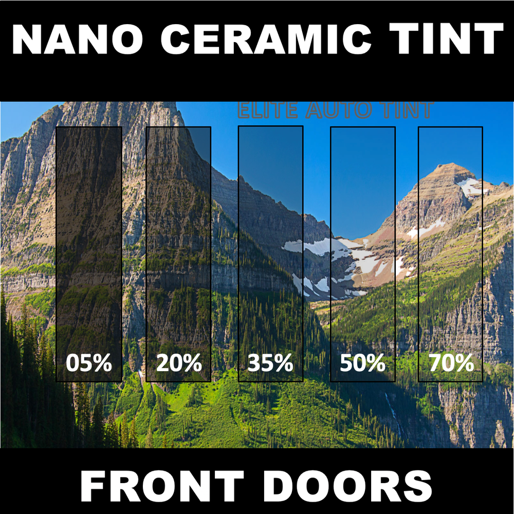 Chevy Colorado Precut Front 2 Doors Window Tint Nano Ceramic