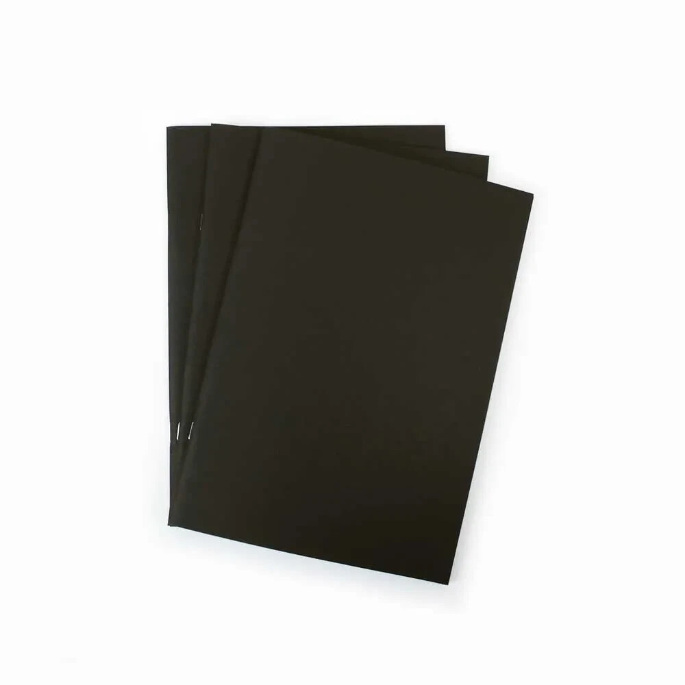 A3 Black Paper Starter Sketchbook