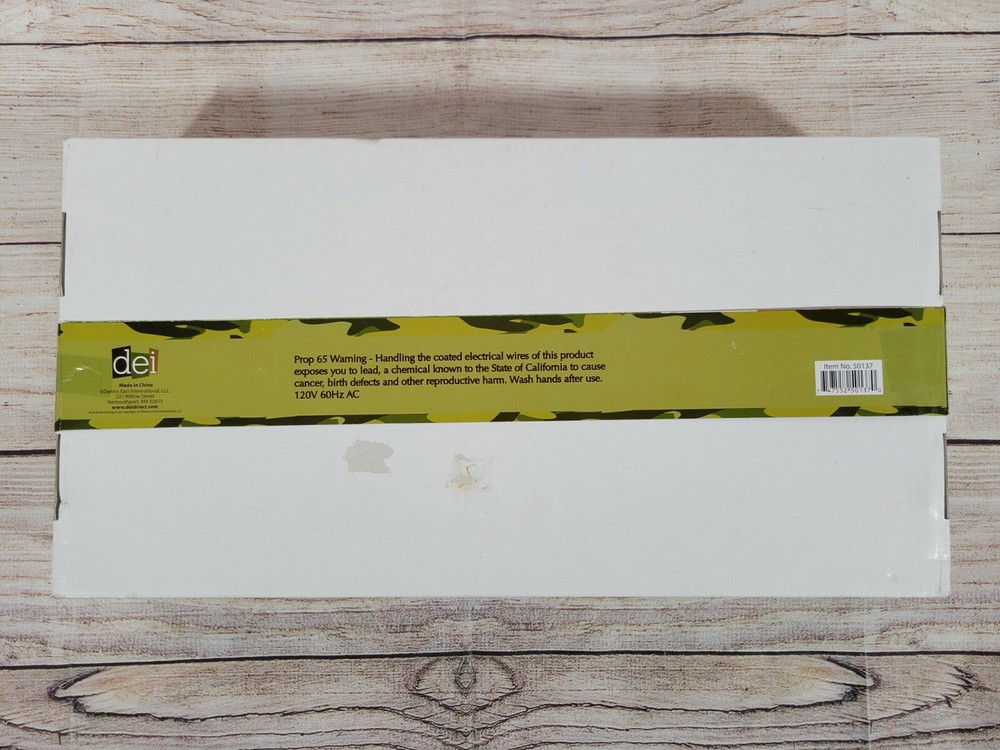 CAMO PRINT PARTY CUP String Light Set 10 Ct End to End Connection