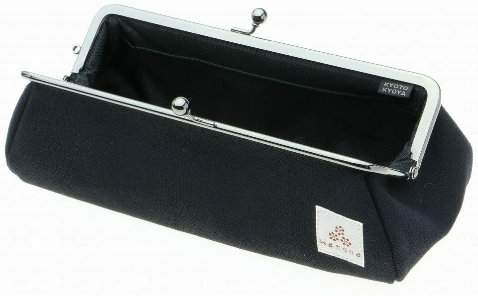 watona Gamaguchi pen case black