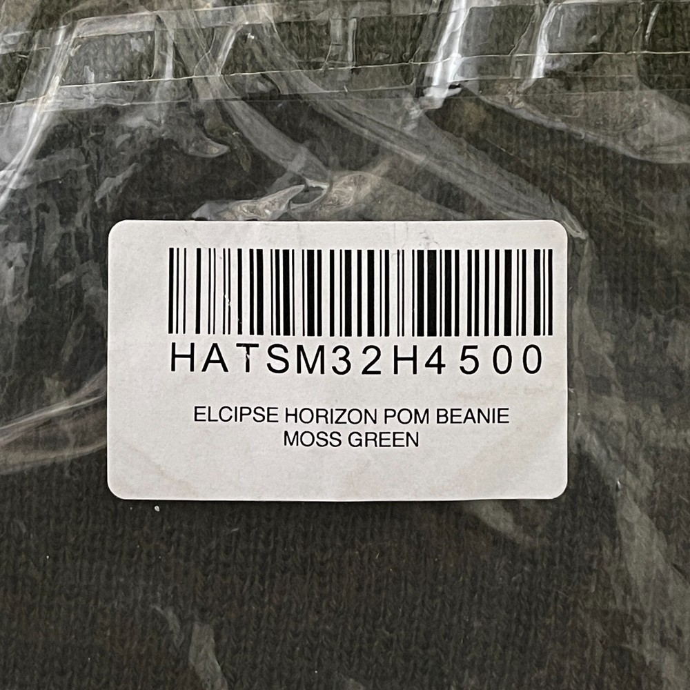 NEW Planet Eclipse Horizon Pom Beanie - Moss Green