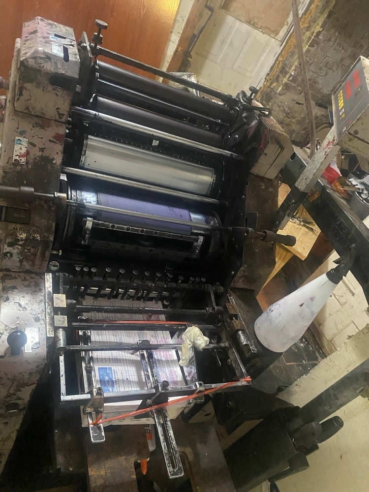 Ryobi 200MCD Sheet-Fed Offset Printing Press with Control Panel