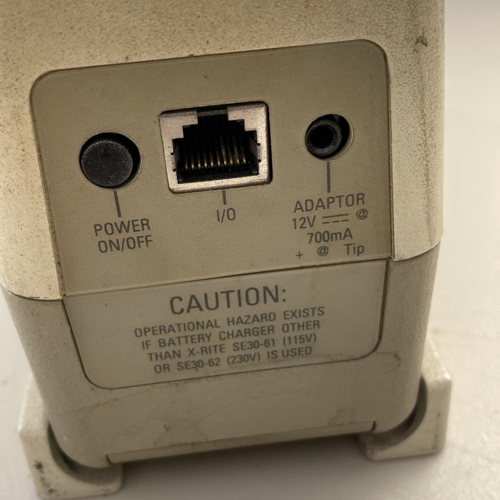 X-RITE SP68 SPECTROPHOTOMETER Used Untested