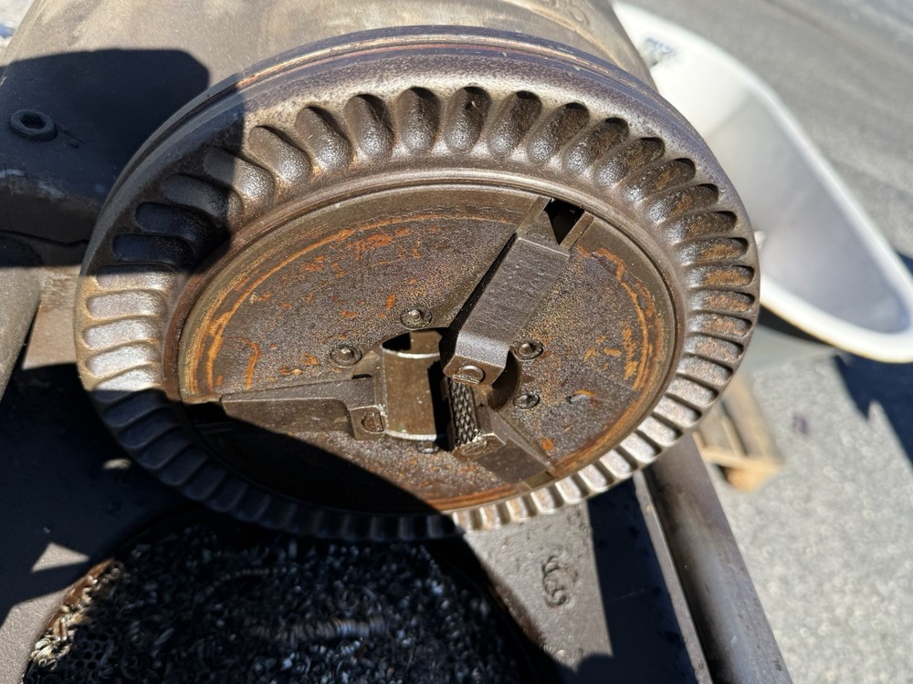 Ridgid 535 Pipe Threader w/ Universal Die Head, Threading Machine Dusty Rusty