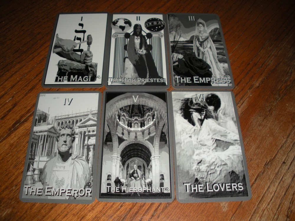 The Working Tools, Freemason Tarot Deck, 22 Major Arcana