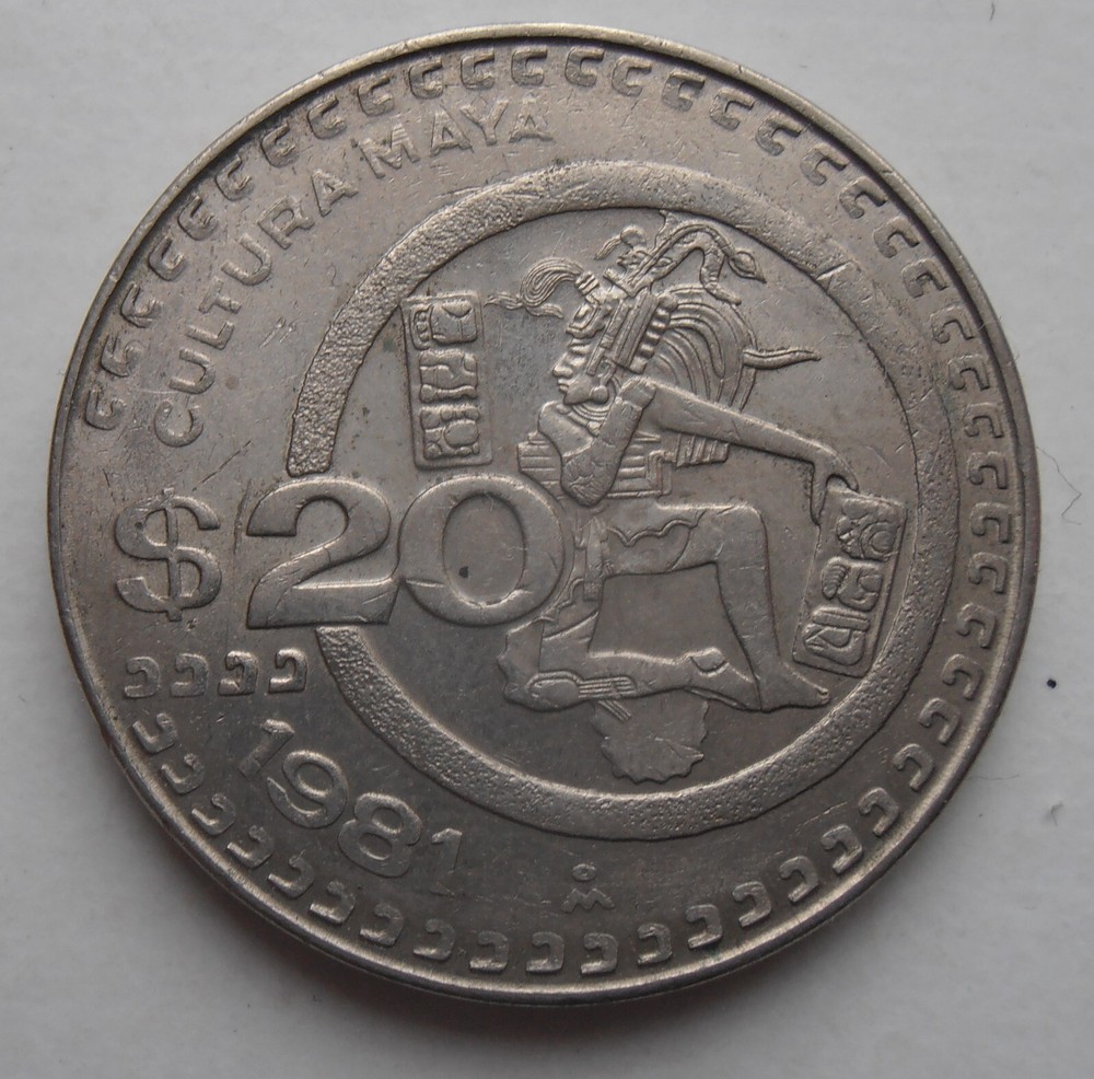 MEXICO 20 PESOS 1981