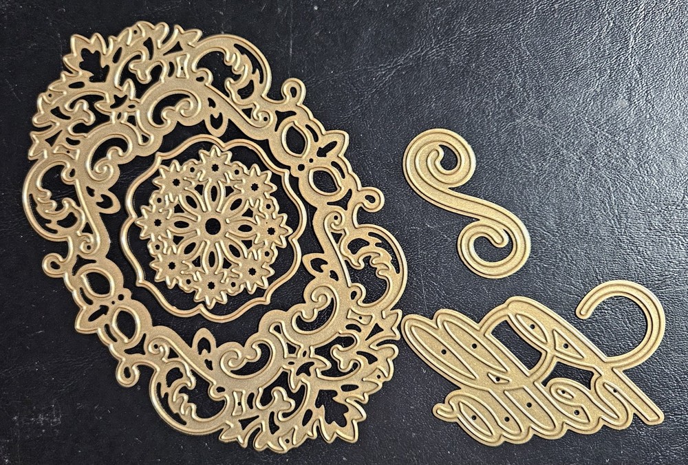 Anna Griffin Empress Mini Embossing Folder & Die Set #4