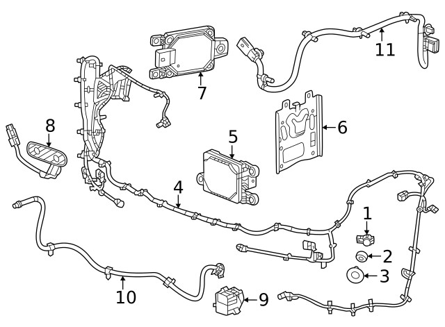 Genuine GM Harness 86554101