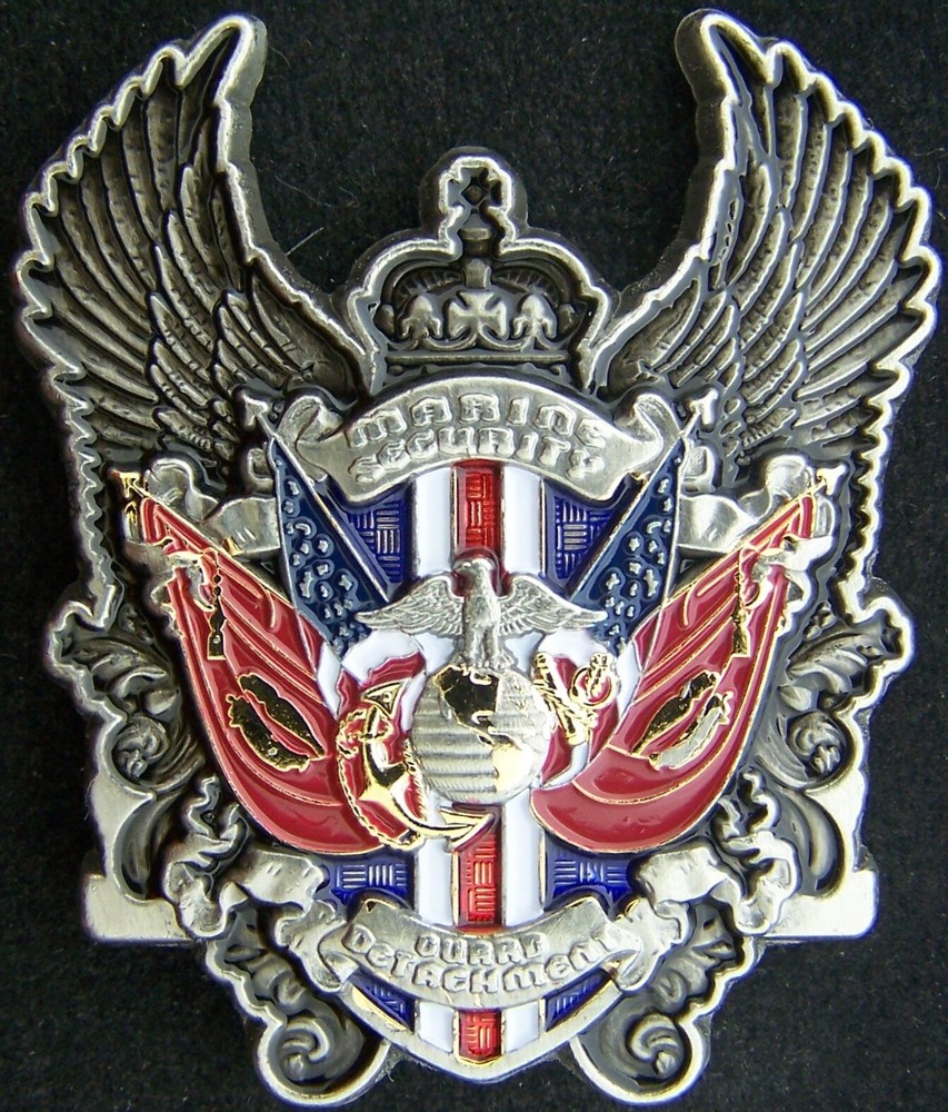 Marine Security Guard Detachment MSG Munich Germany Challenge Coin