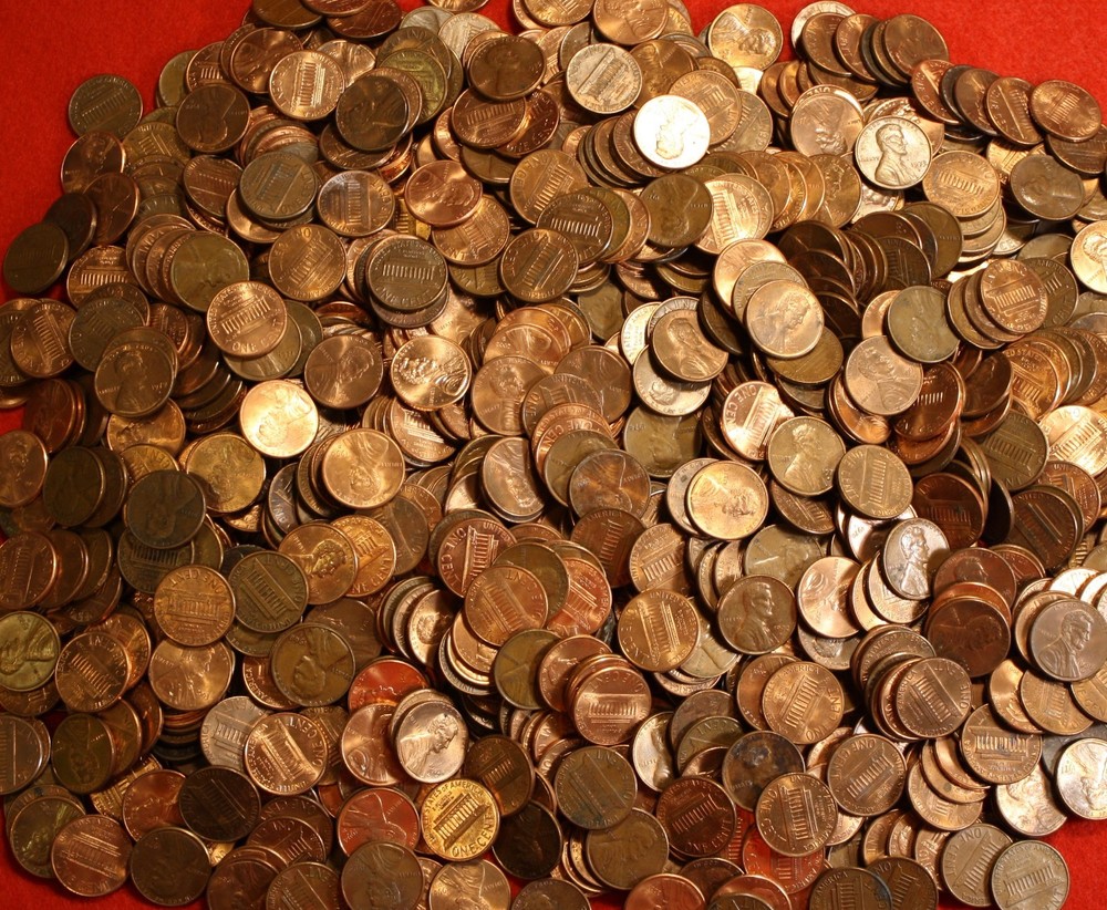 2020-D Lincoln Shield Cent Penny 50 Coin roll Circulated