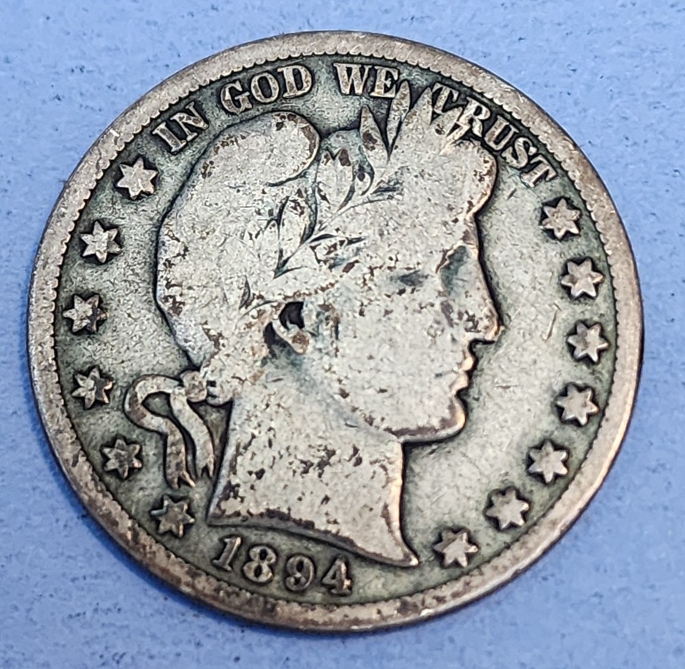 1894 O Barber Half Dollar - U.S. Half Dollar