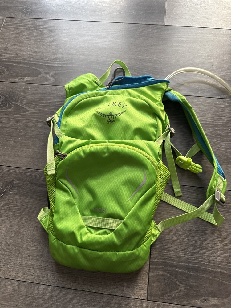 Osprey Moki Green With Water Bladder Green Hydration Backpack