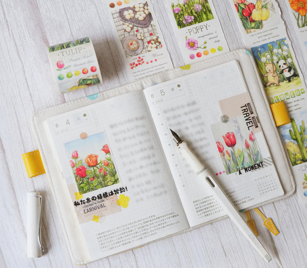 EverEin Greenery Washi Tape SAMPLE LOOP