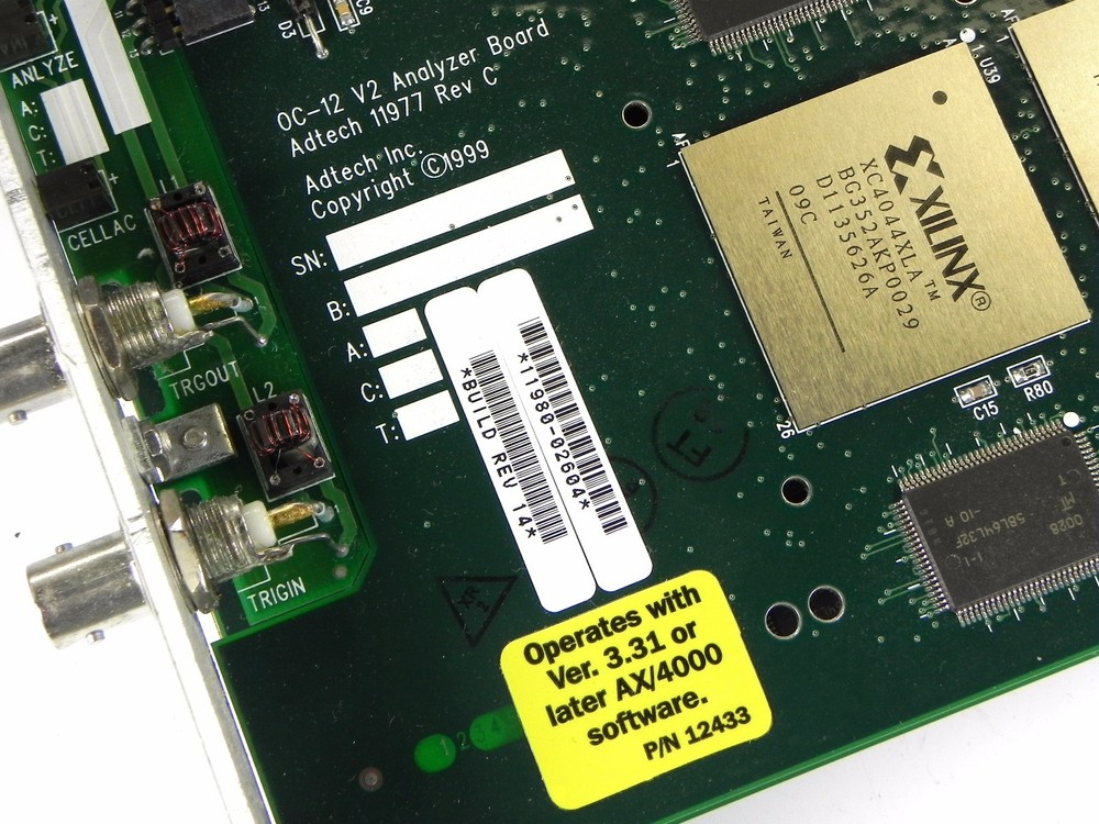 ADTech / Spirent 401400 1 Gbps Generator/Analyzer for AX/4000