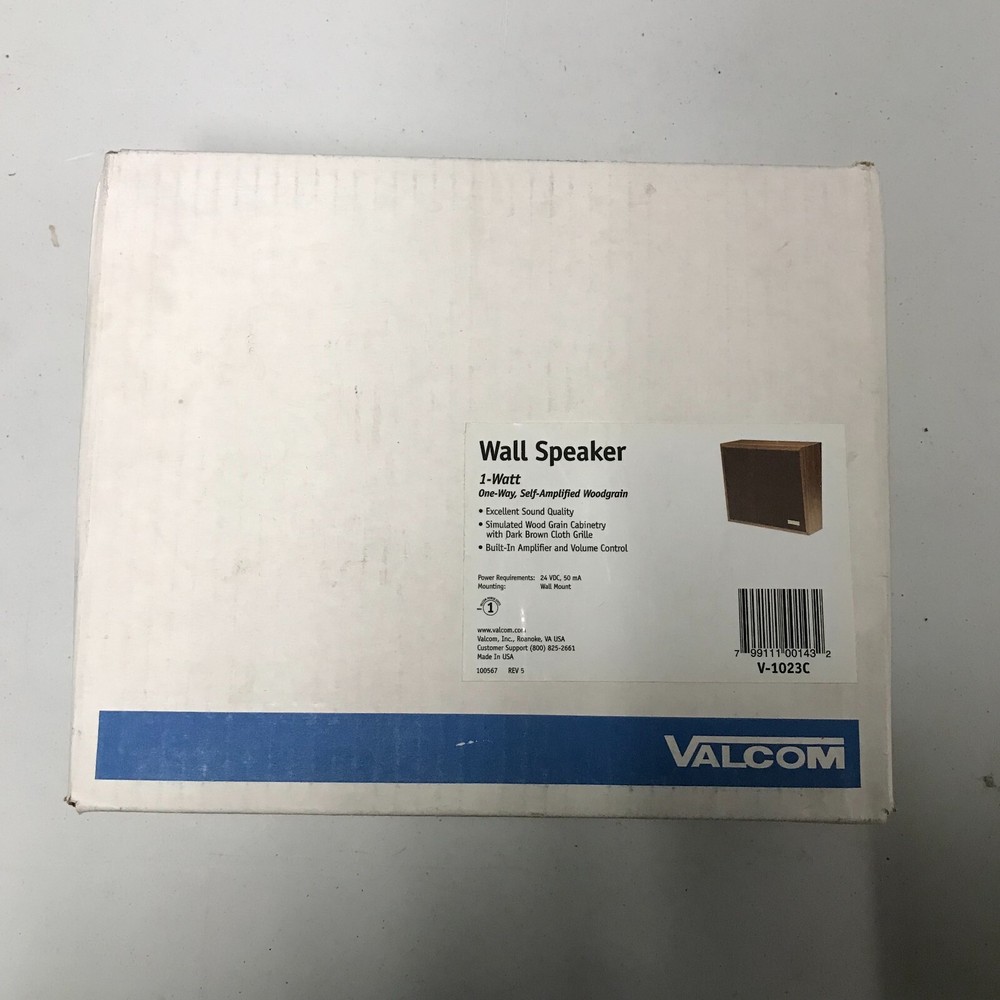 VALCOM V-1023C Wall Mount Speaker