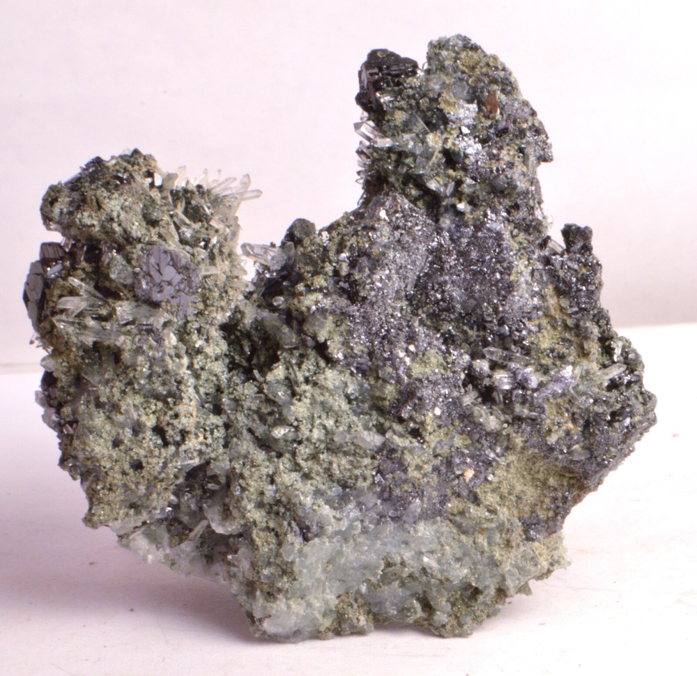 #8549 Sphalerite, Quartz - Bulgaria