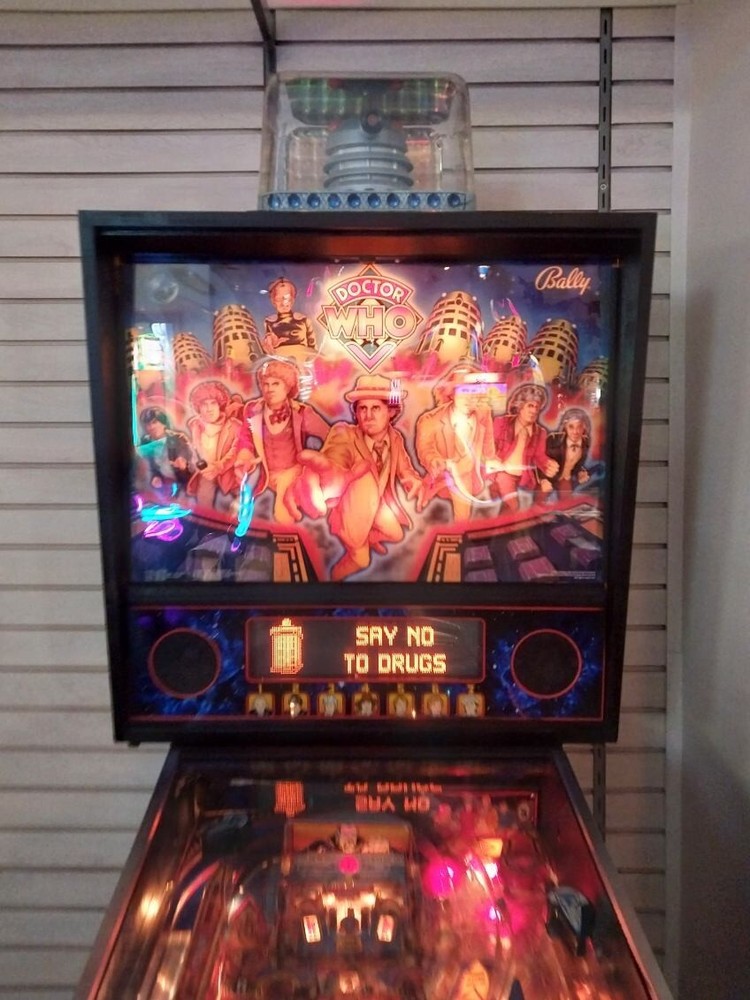 Pinball Machine 1992 Bally Dr Who, Excellent Condition