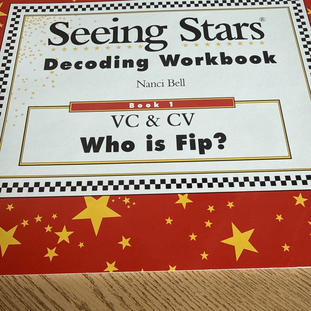 Seeing Stars Decoding Workbook Books 1, 2, & 3
