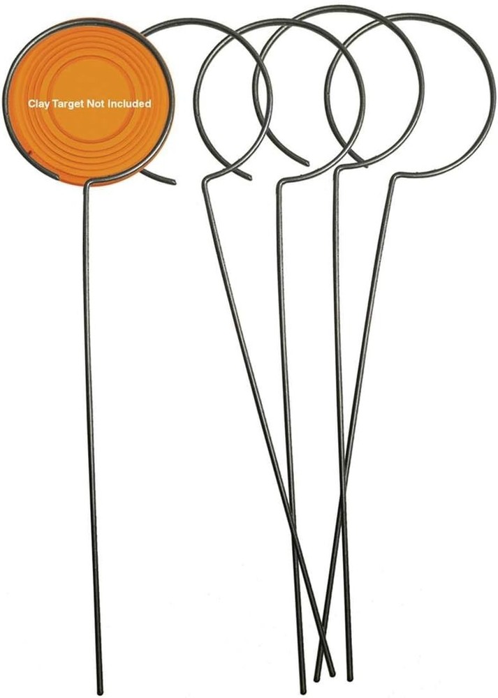 Lightweight & Portable 5-Pack Clay Target Holders for Enhanced Shooting Practice