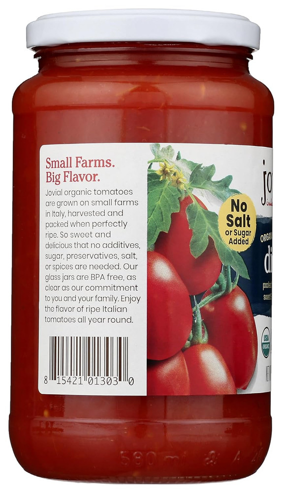 Organic Tomatoes Diced, 18.3 OZ