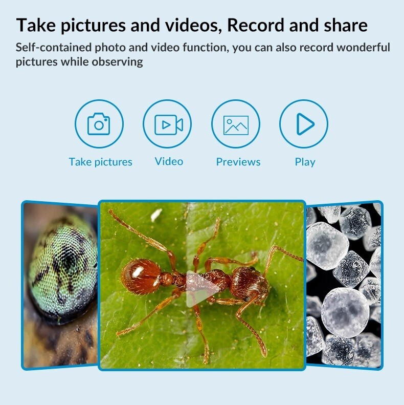 800x Handheld Digital Microscope