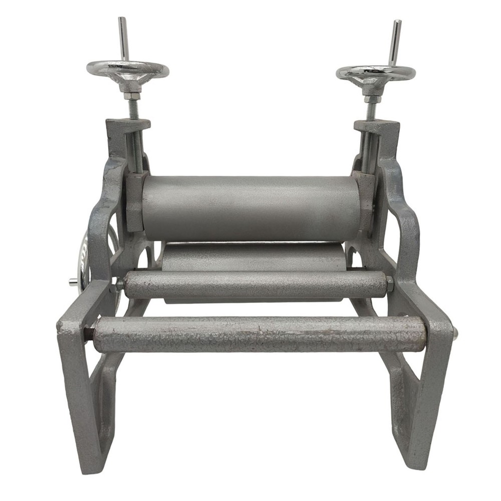 Used Printmaking Machine Adjustable Slab Roller Engraving Press Printmaker