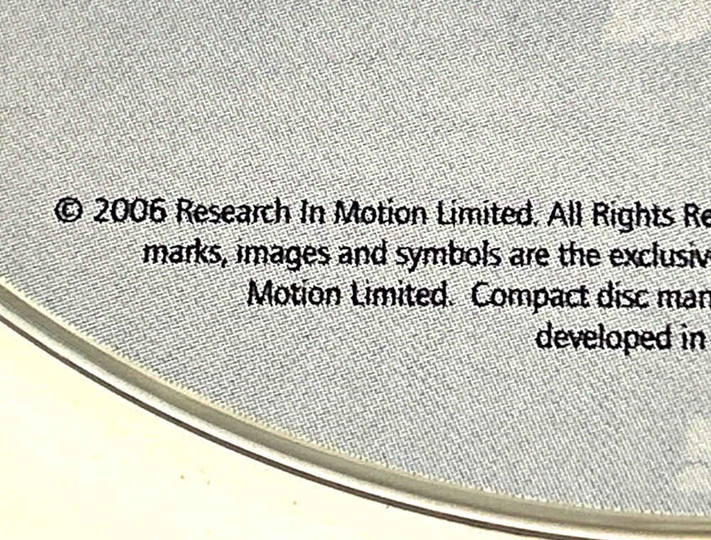 BlackBerry User Tools 2006 CD ROM USA