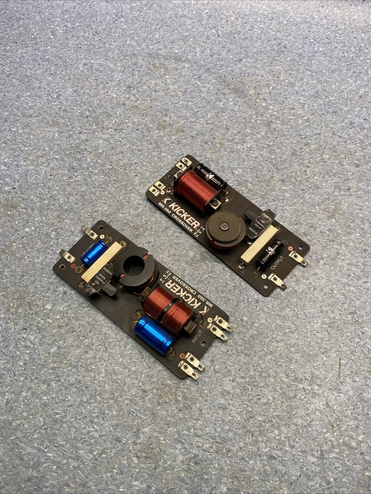 KICKER 3500HZ 4500HZ Passive CROSSOVERS Mr-350 COMPONENT UNTESTED AS IS