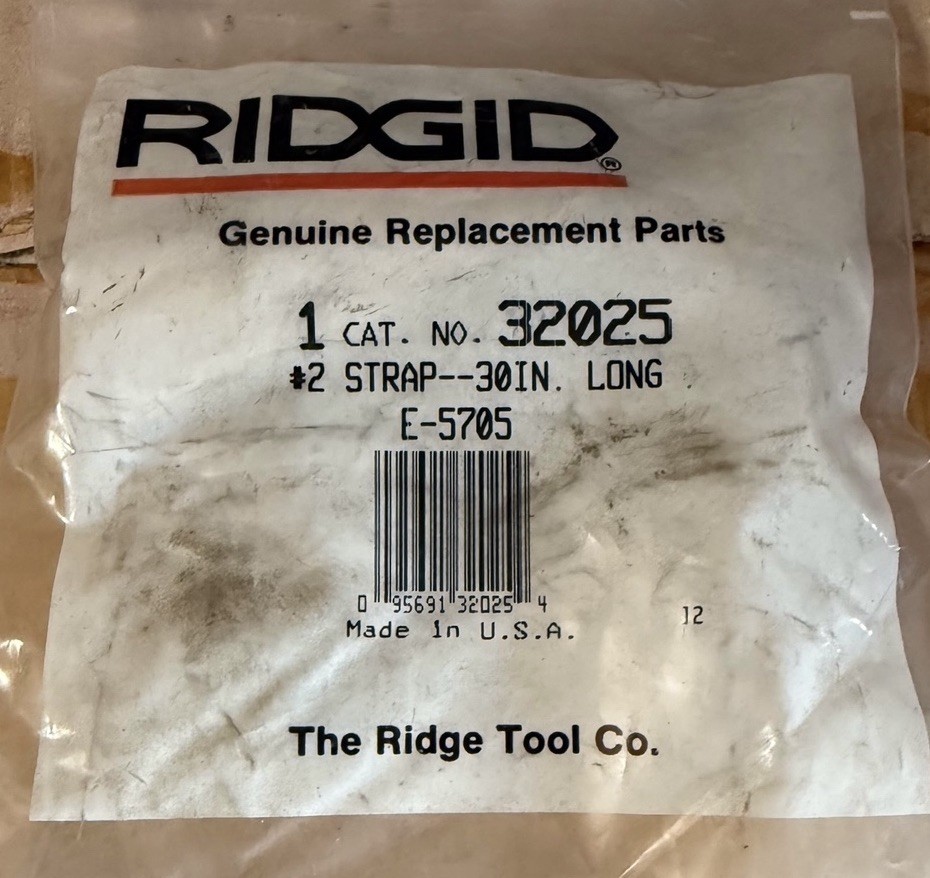 RIDGID 32025 30" Replacement Strap for RIDGID Strap Wrench