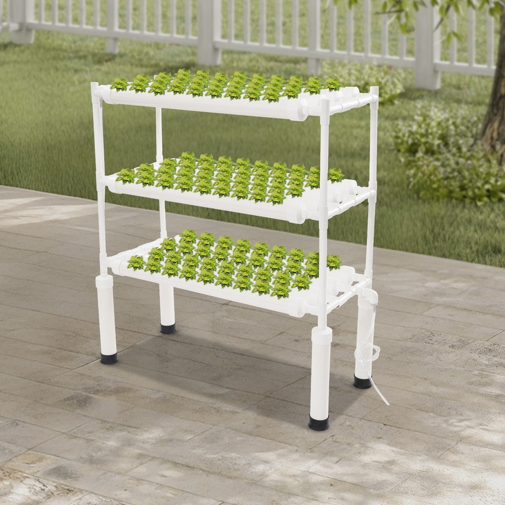 Vertical Hydroponics Growing Kit Hydroponic Rack 108-Hole Hydroponic Growing Kit
