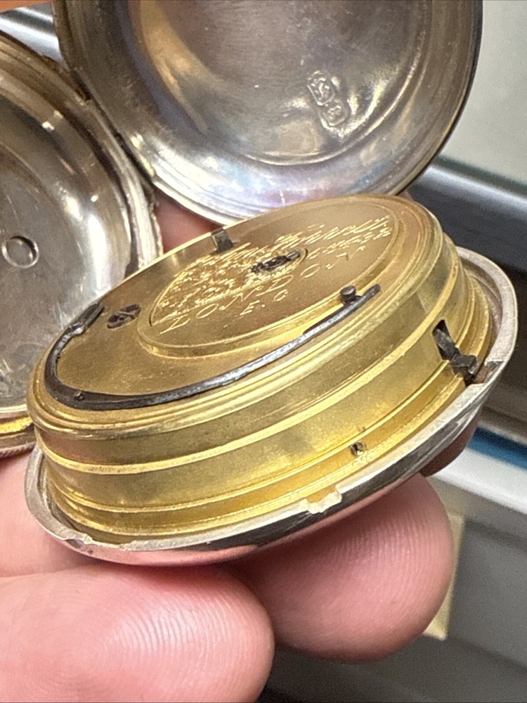 Solid Silver John Forrest 144gram 53mm Balance Is Good Overwind For Service