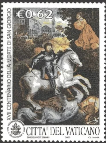 s51759 VATICAN MNH** 2003 St. George 1v