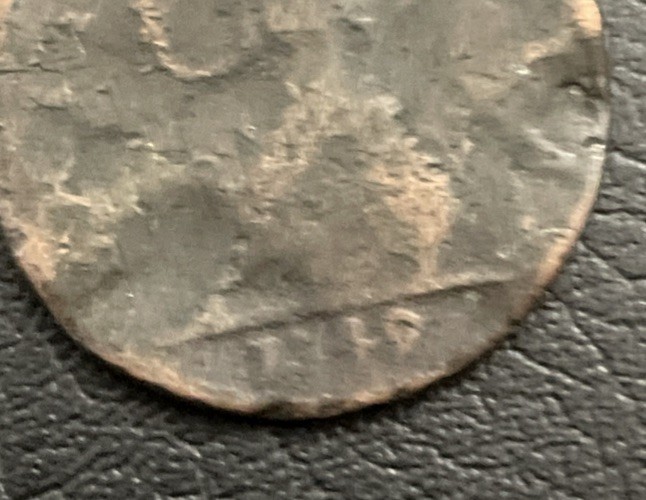 1749 George II 2nd Half-Penny Coin