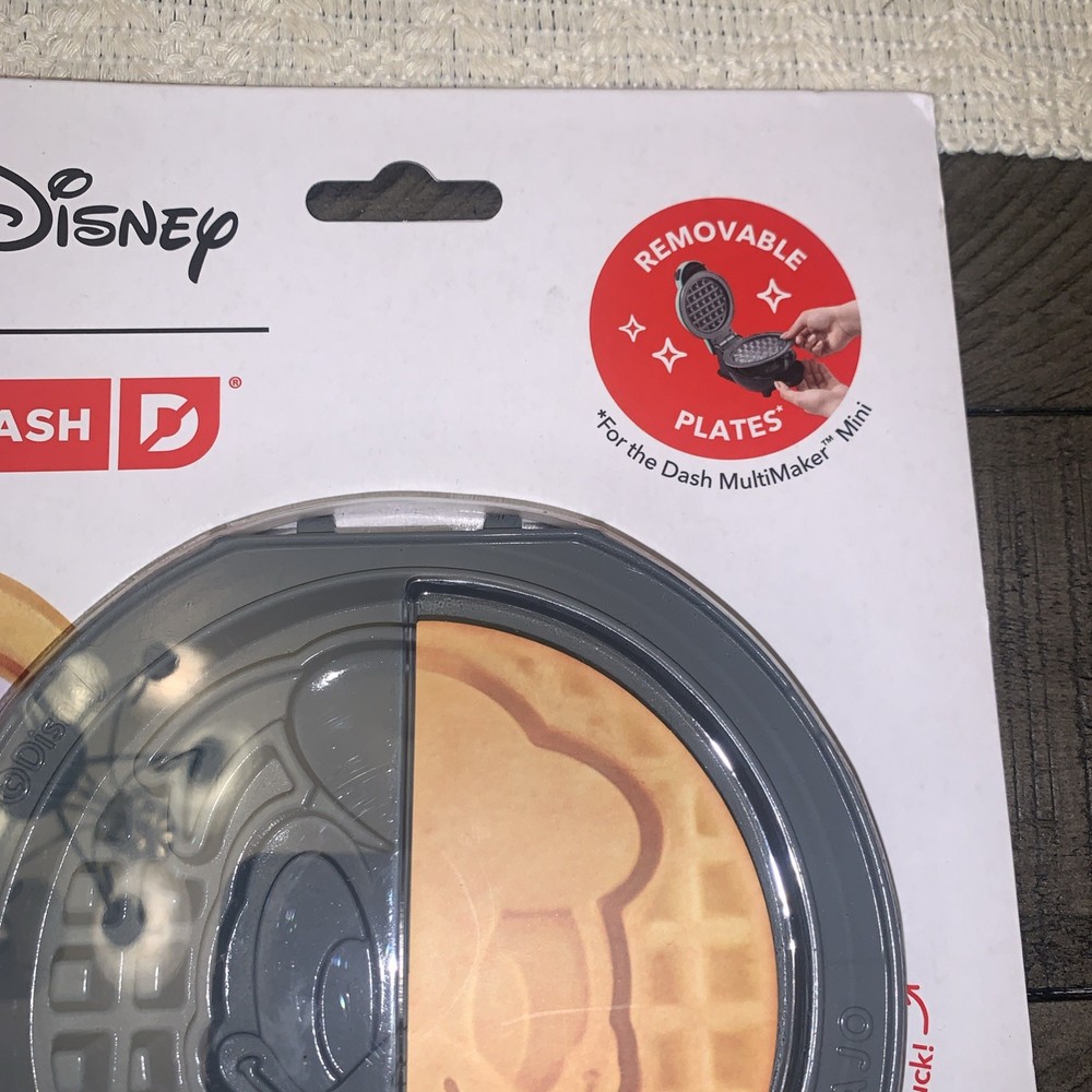 Dash Disney Donald Duck&Daisy Multimaker Removable Mini Waffle Plates NEW!