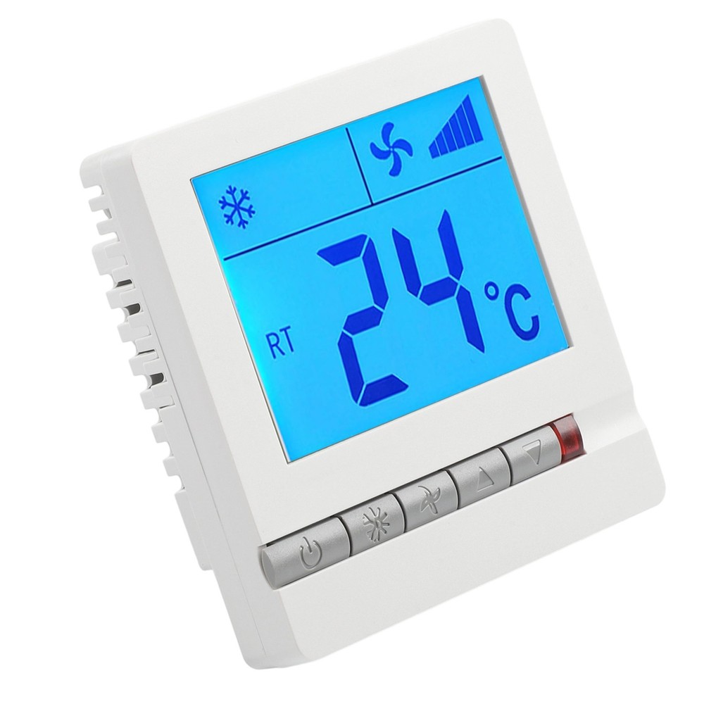 Fan and Temperature Controller with Large LCD Display for Easy Reading