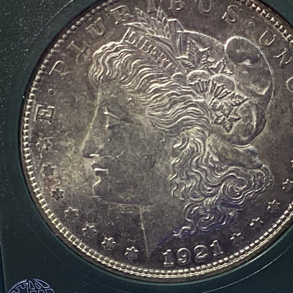 1921 D MORGAN SILVER 💰 ONLY “ D “ MINTED MICRO “ D “ UNCIRCULATED🗝️