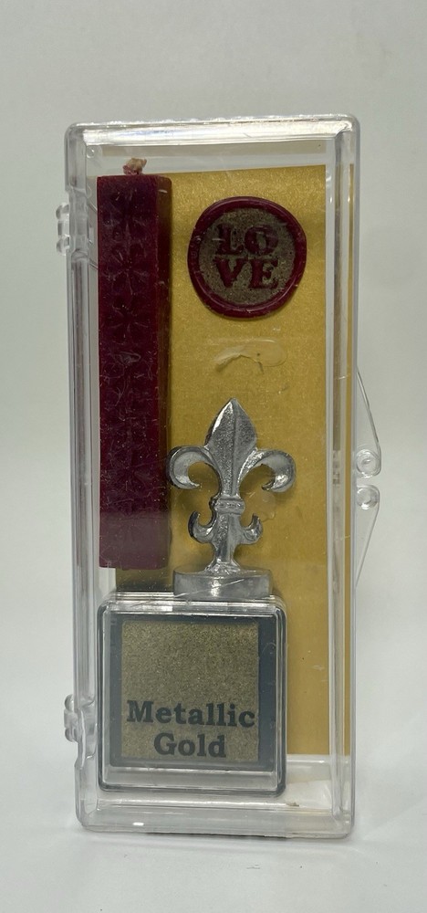 Decorative Wax Seal Kit Love New Open Box