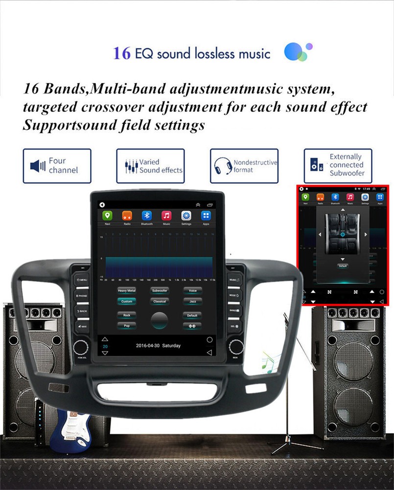 Fit For Chrysler 200 2015-2019 Android 13 Car MP5 Player Bluetooth Mirror Link