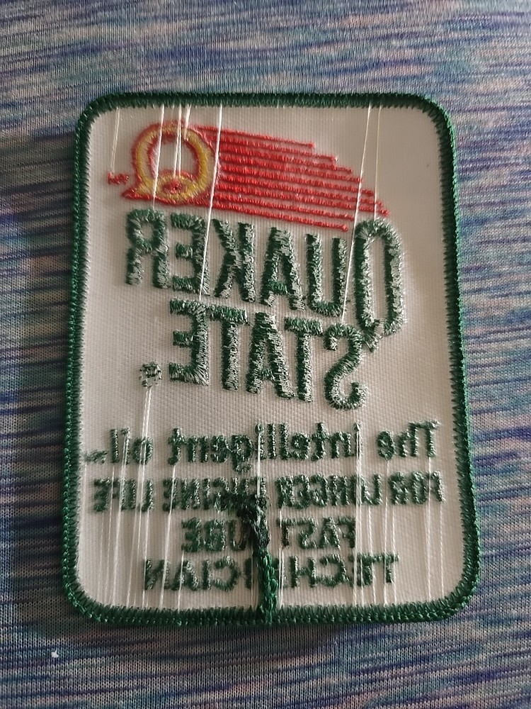 Vintage Quaker State Fast Lube Technician Patch